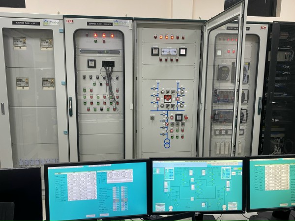 Chuẩn bị đóng điện đưa vào sử dụng hệ thống điện, SCADA thủy điện Minh Lương Thượng