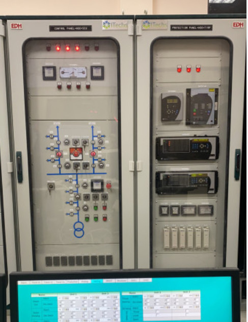 tủ bảo vệ máy biến áp TRP và trạm điện SCU